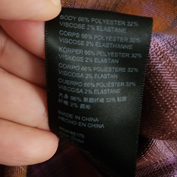 Urban Outfitters Keya Purple Plaid Mini‎ Dress Y2K Retro size SP - Picture 6 of 7